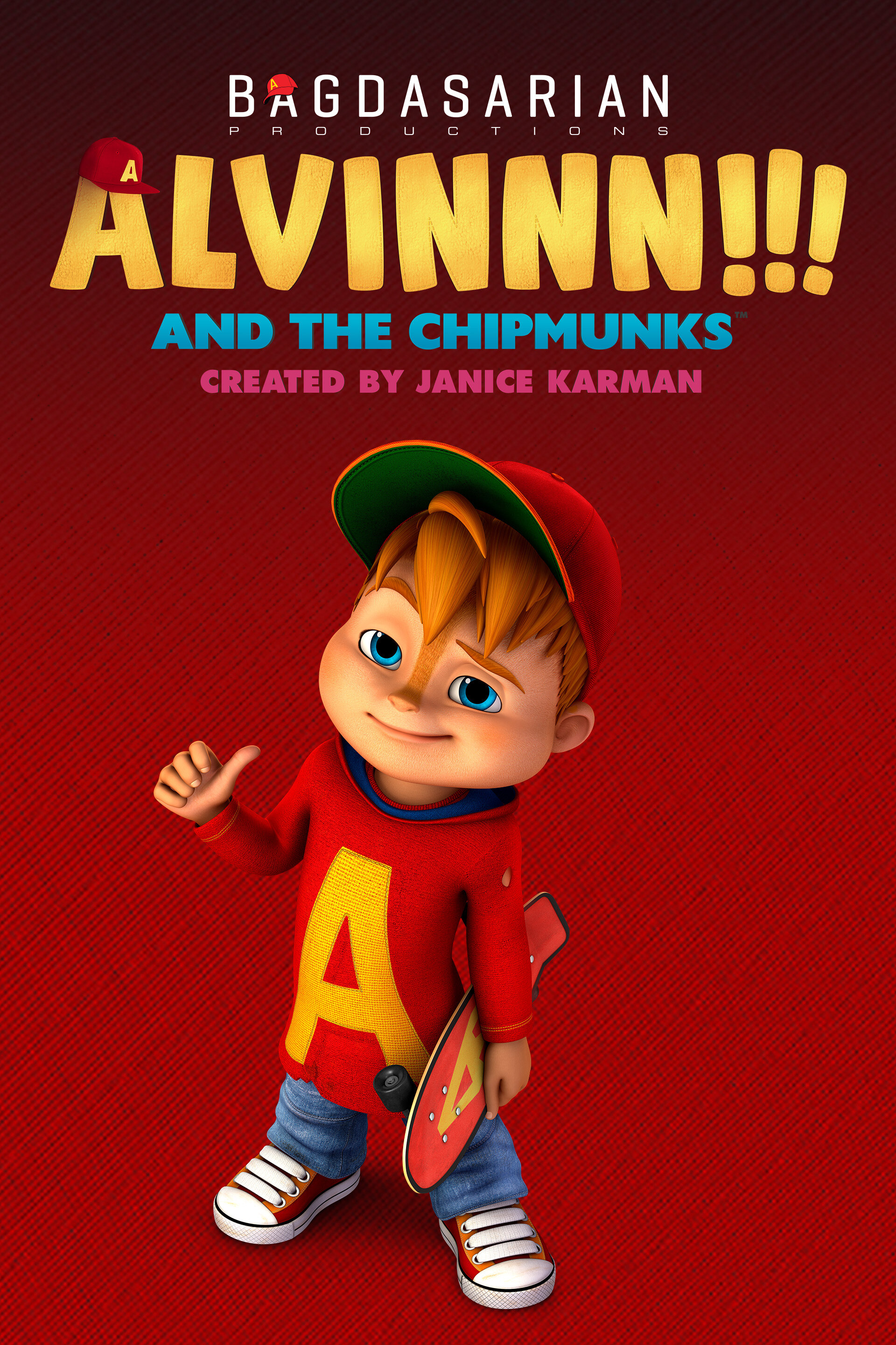 Alviiin!!! Ve Sincaplar Dizi afişi