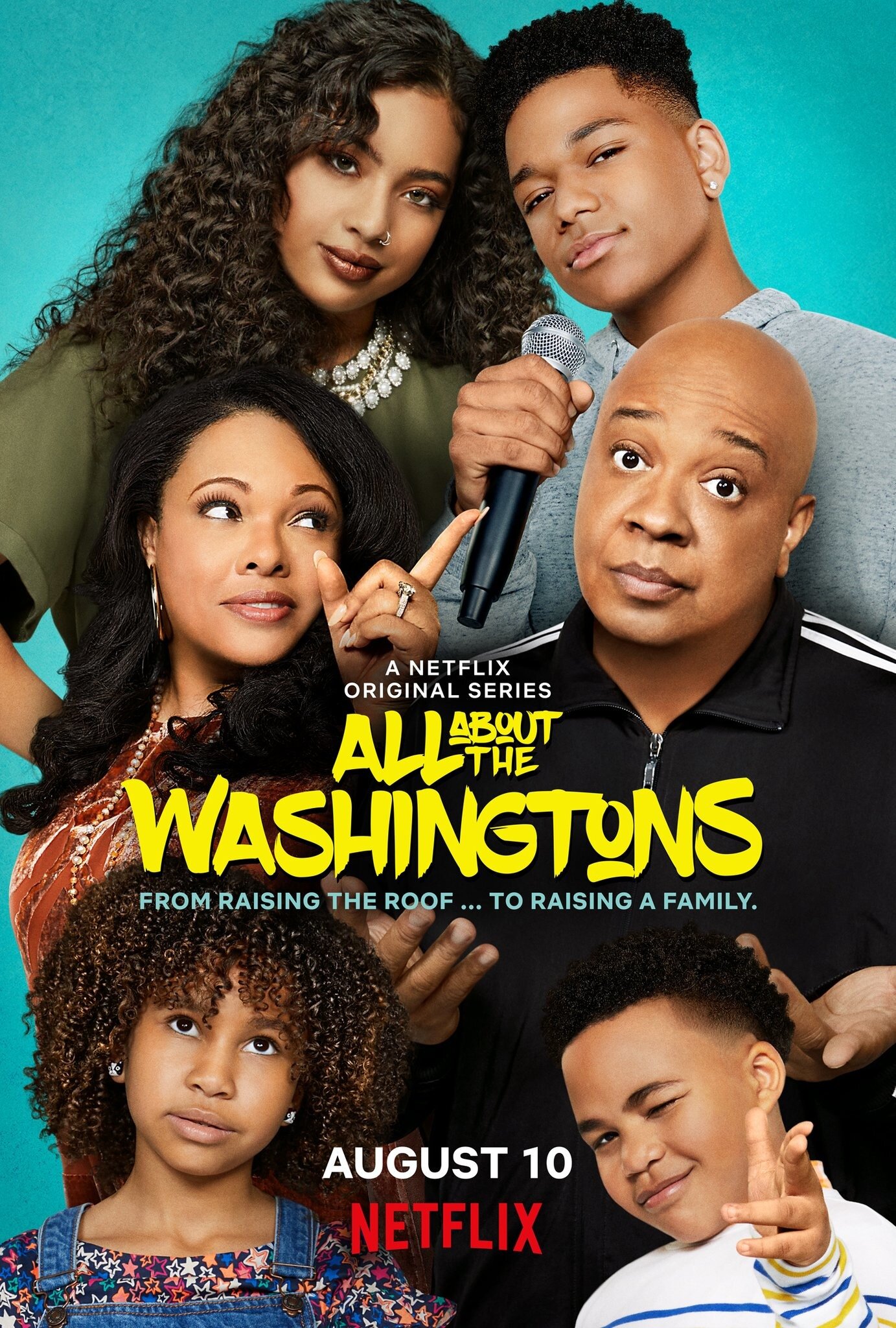 All About the Washingtons Dizi afişi