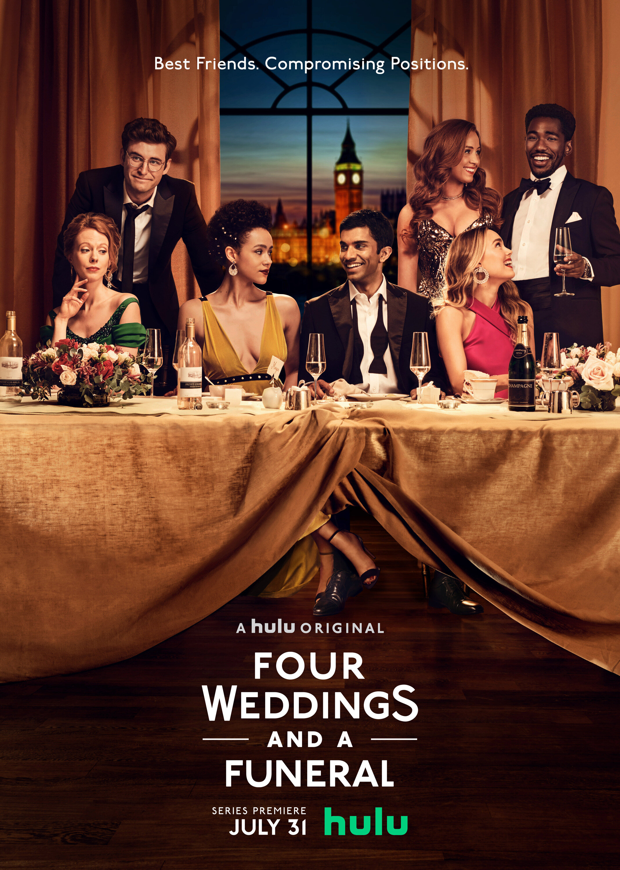 Four Weddings and a Funeral Dizi afişi