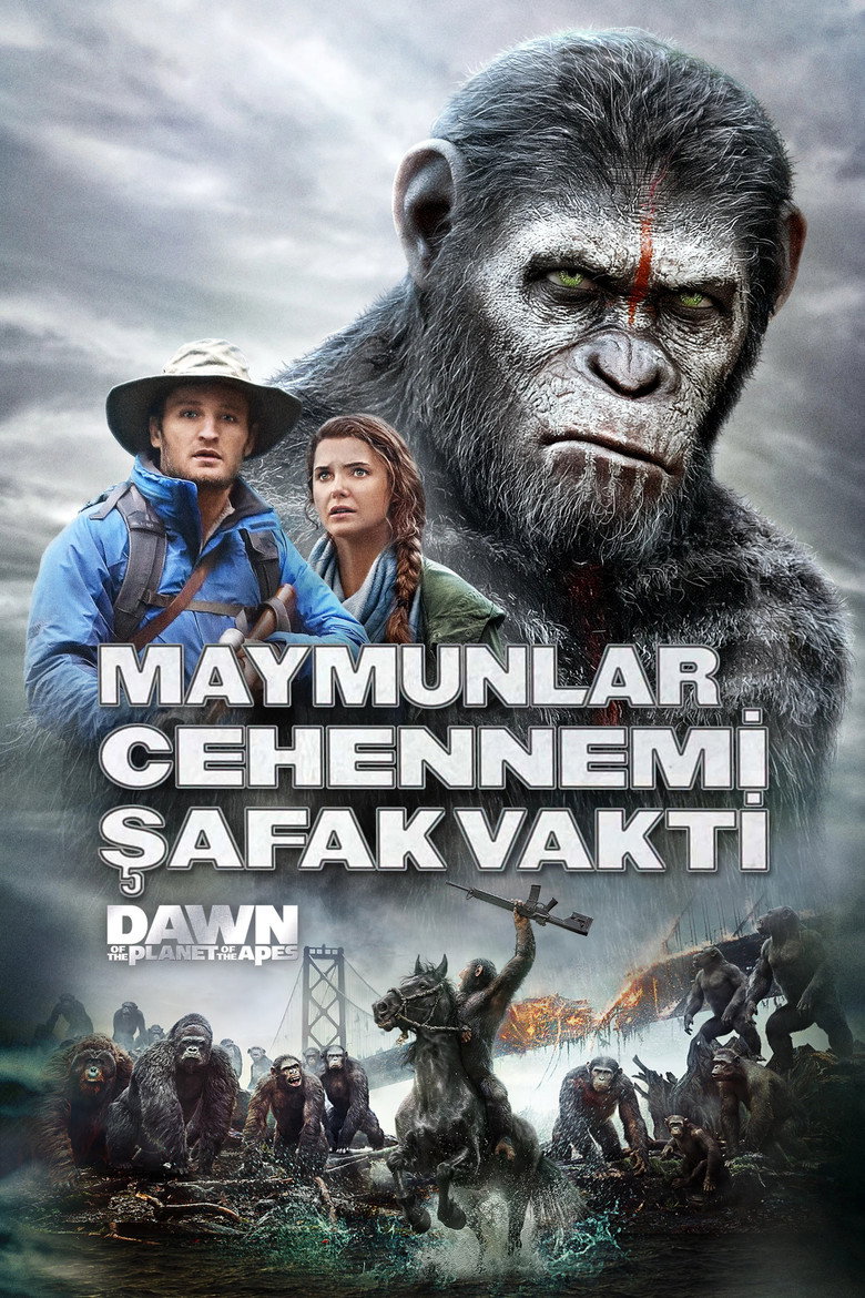 Maymunlar Cehennemi: Şafak Vakti Film afişi