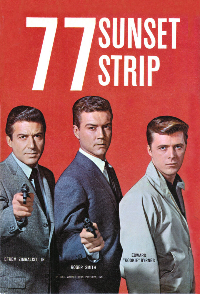 77 Sunset Strip Dizi afişi