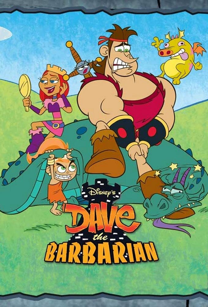 Dave the Barbarian Dizi afişi