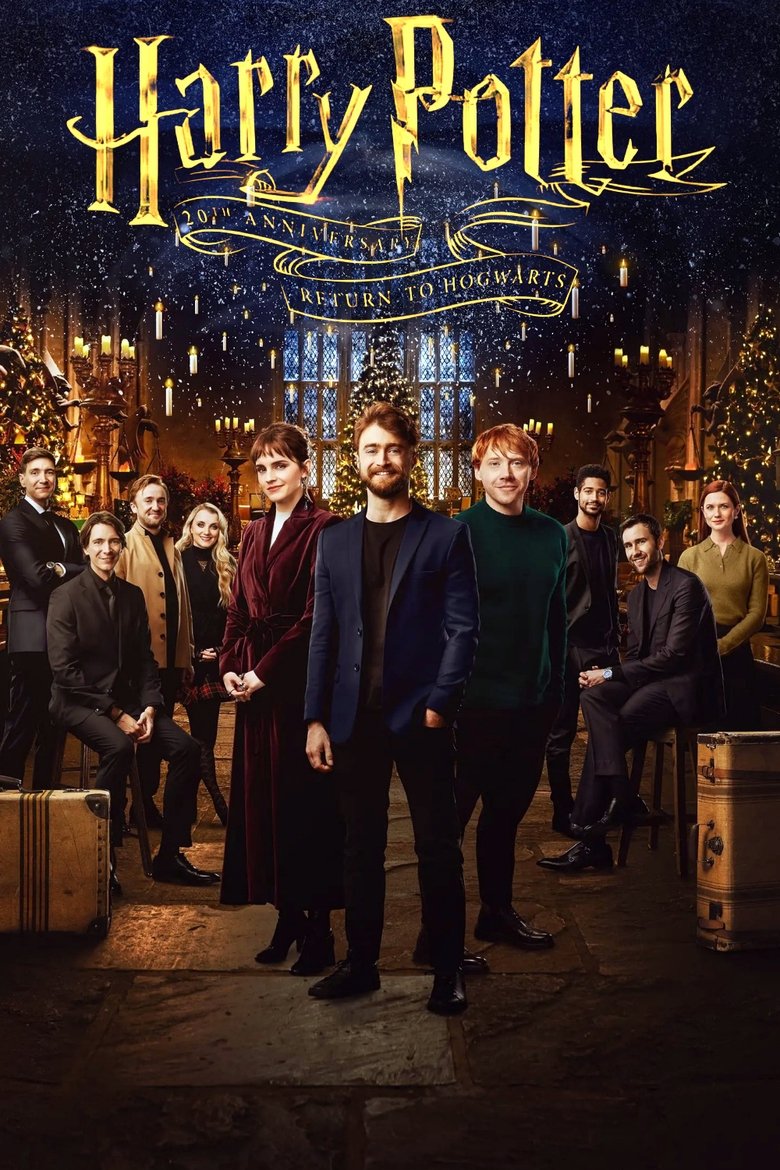Harry Potter 20. Yıldönümü: Hogwarts'a Dönüş Film afişi