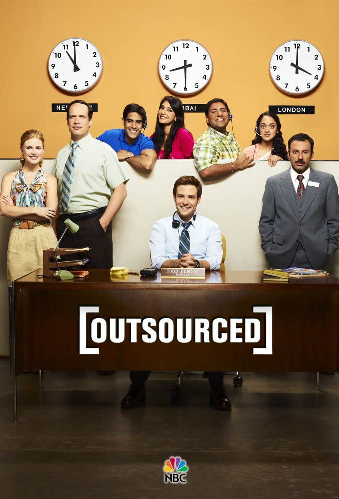 Outsourced Dizi afişi