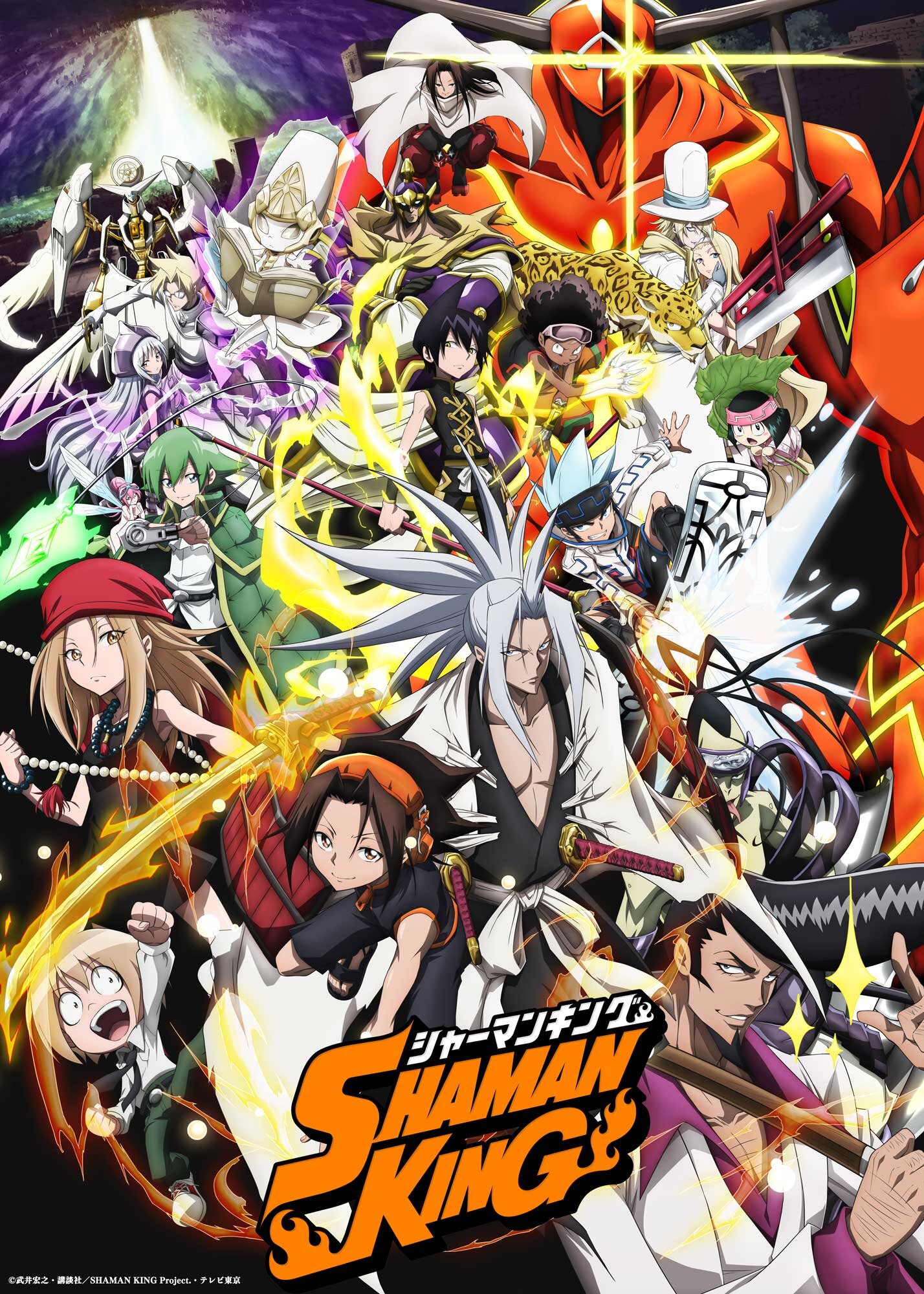 Shaman King Dizi afişi