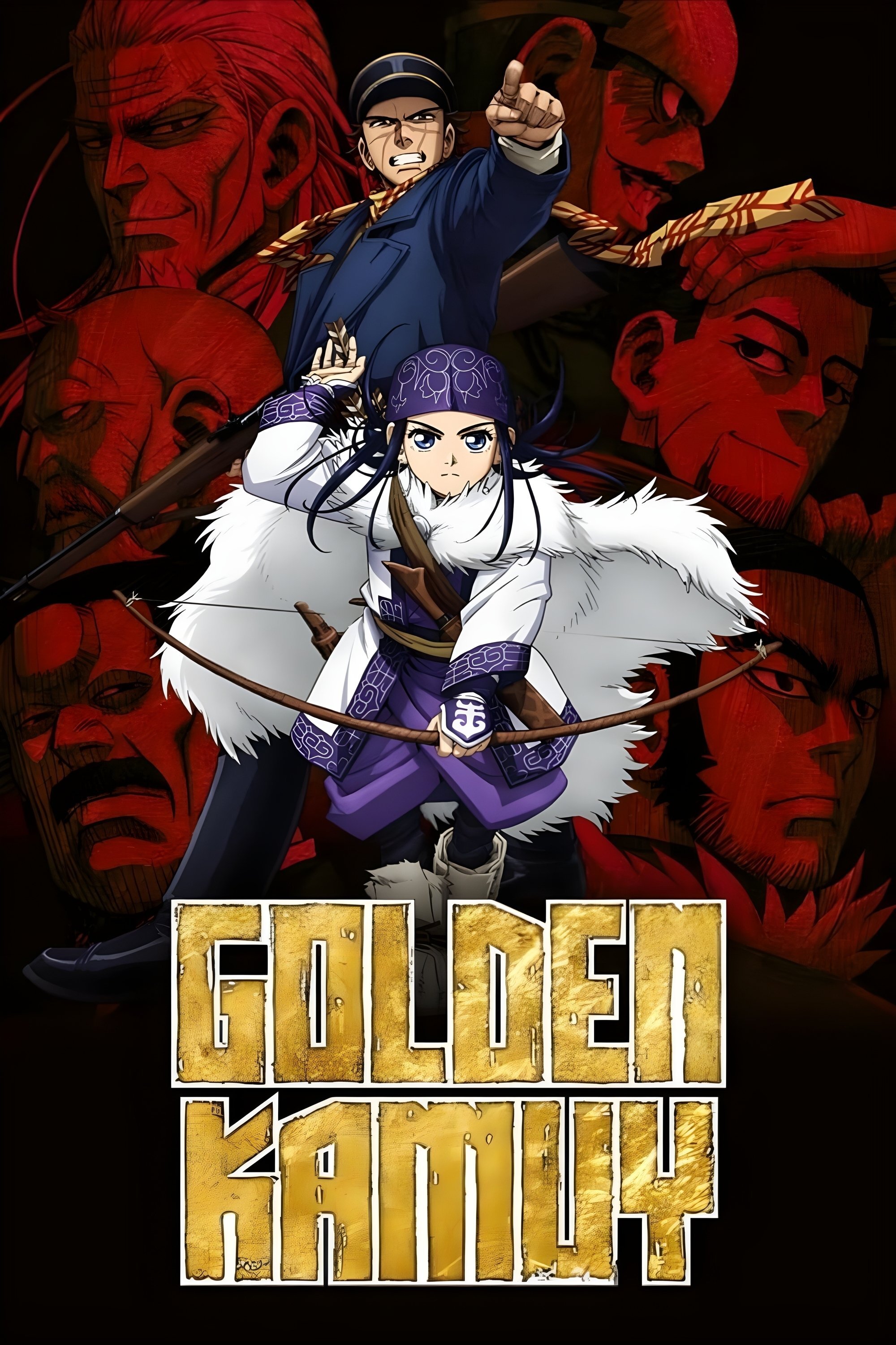 Golden Kamuy Dizi afişi
