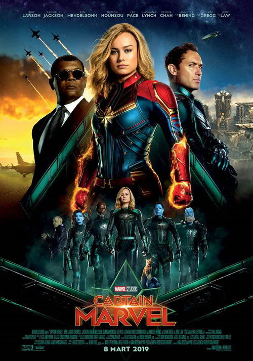 Captain Marvel Film afişi
