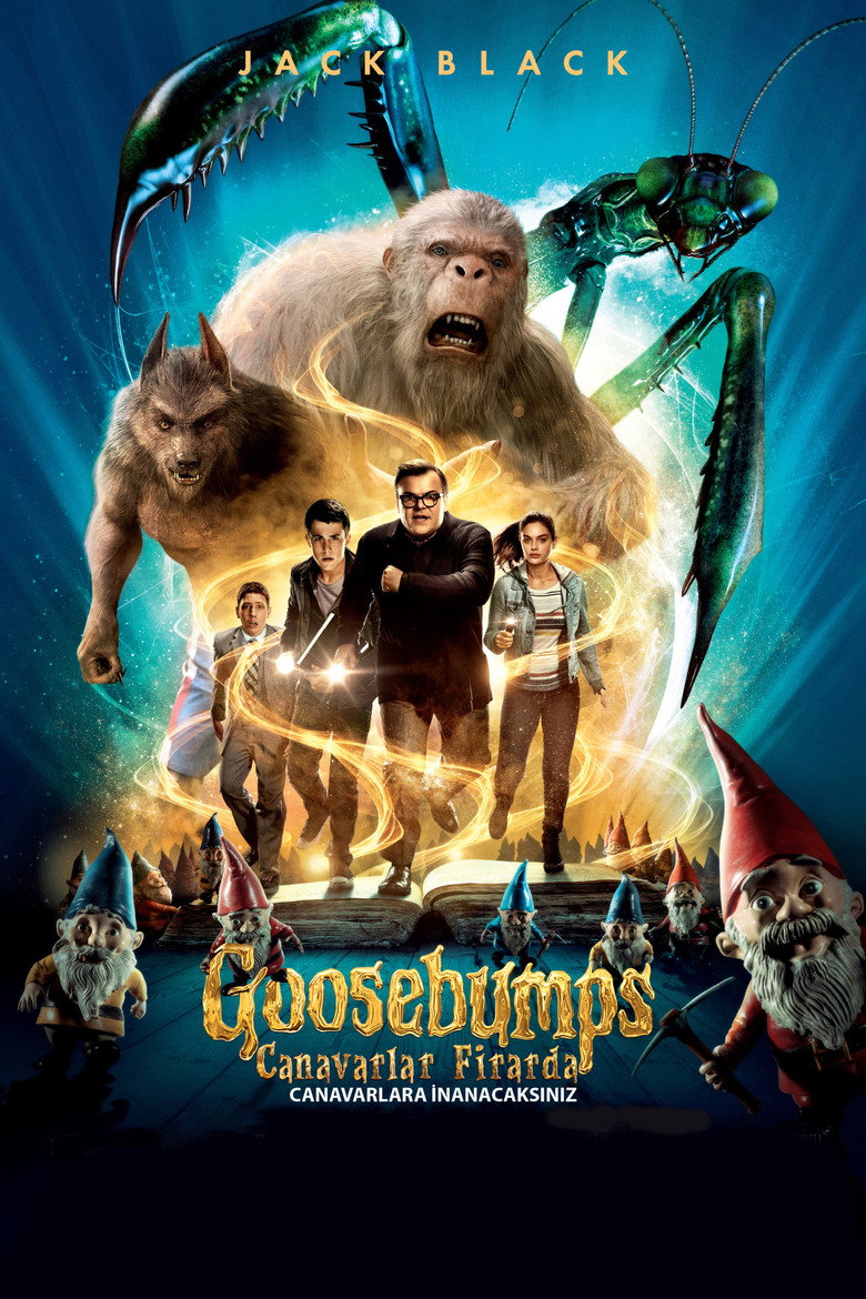 Goosebumps: Canavarlar Firarda Film afişi