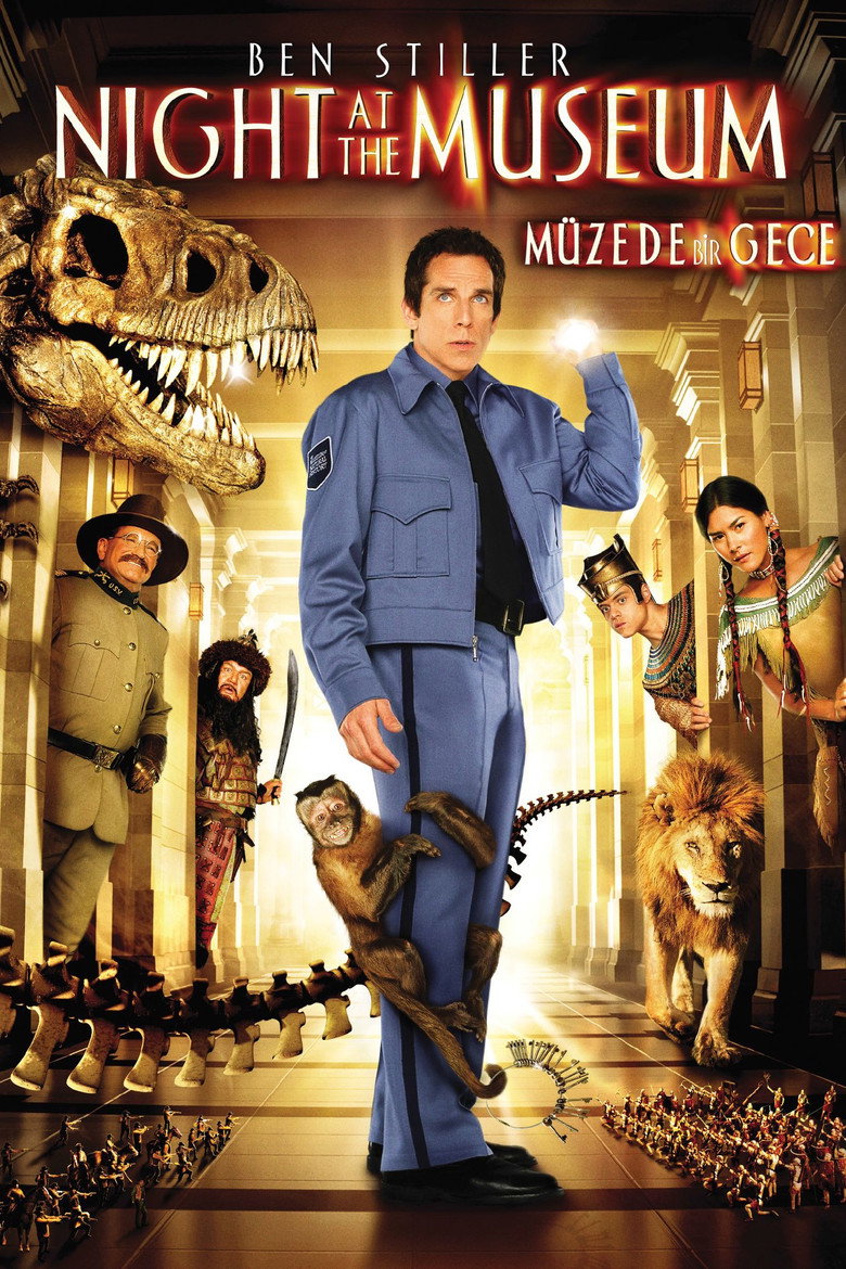 Müzede Bir Gece Film afişi