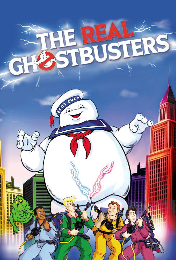 The Real Ghostbusters Dizi afişi