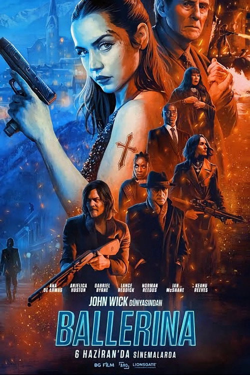 John Wick Dünyasından Ballerina Film afişi
