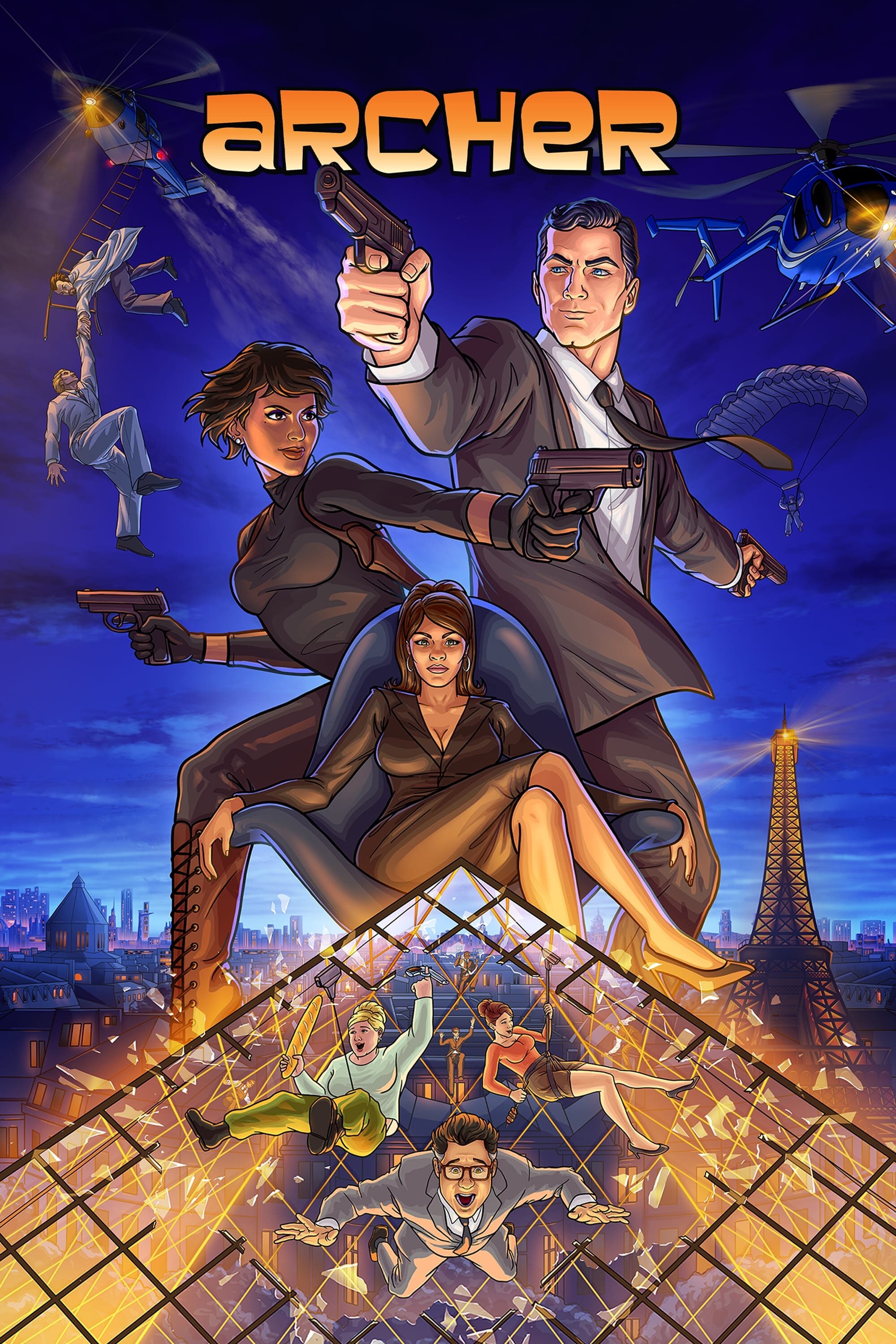 Archer Dizi afişi