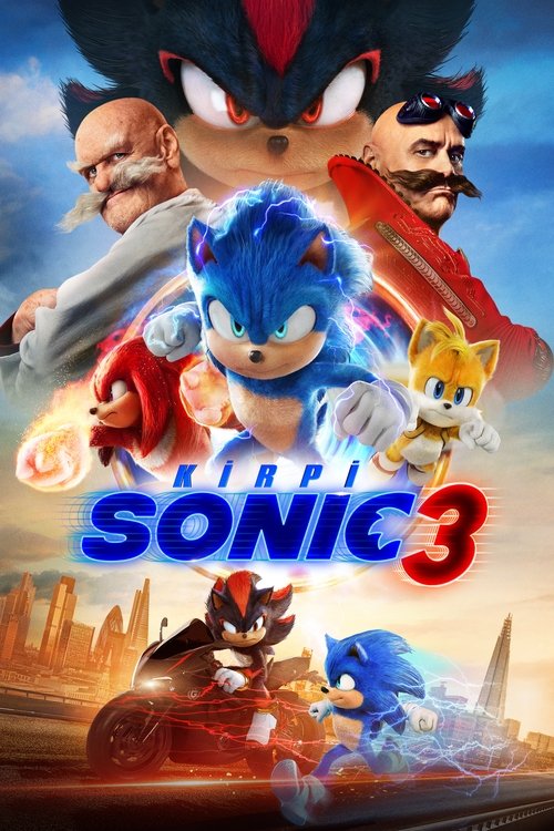 Kirpi Sonic 3 Film afişi