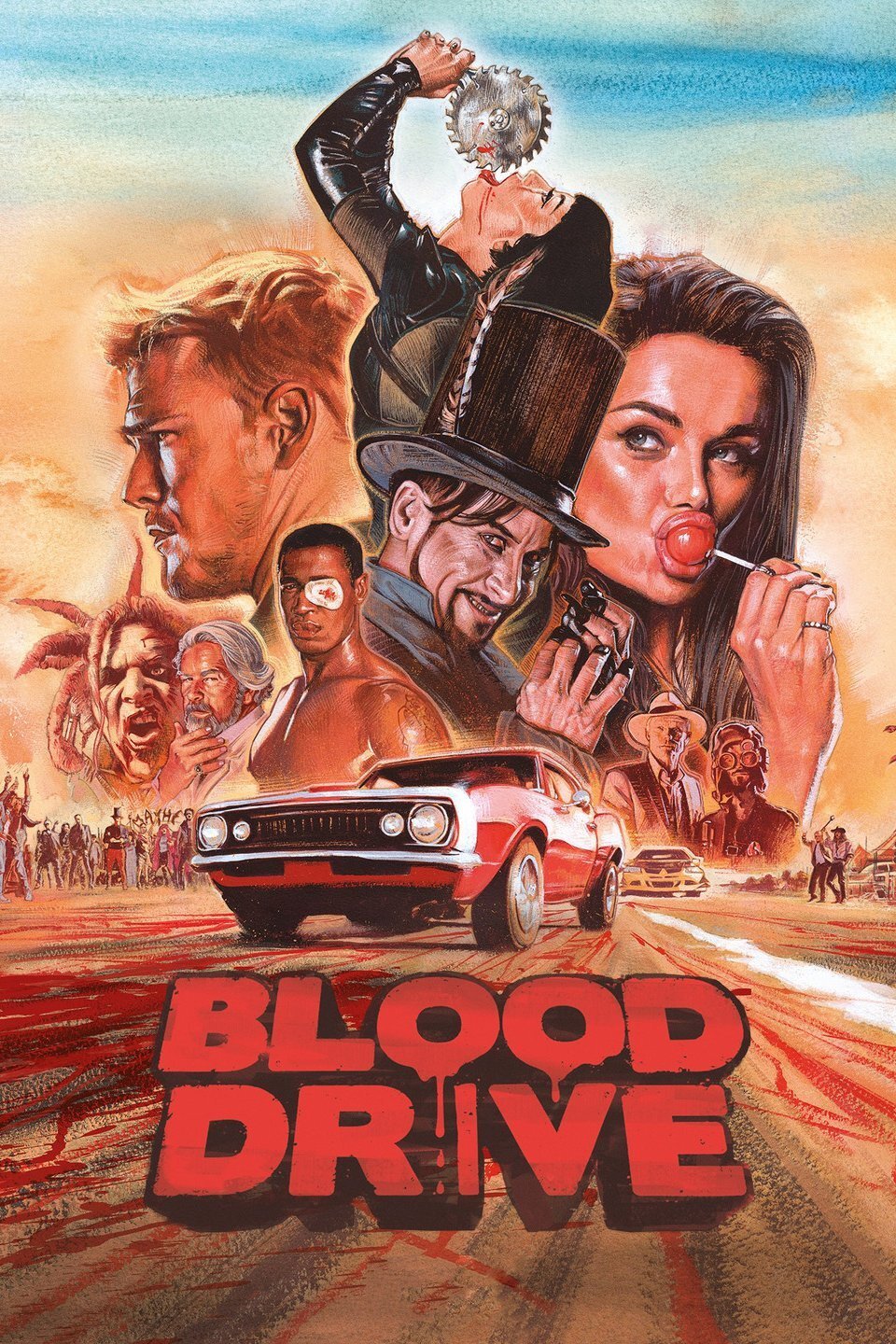 Blood Drive Dizi afişi