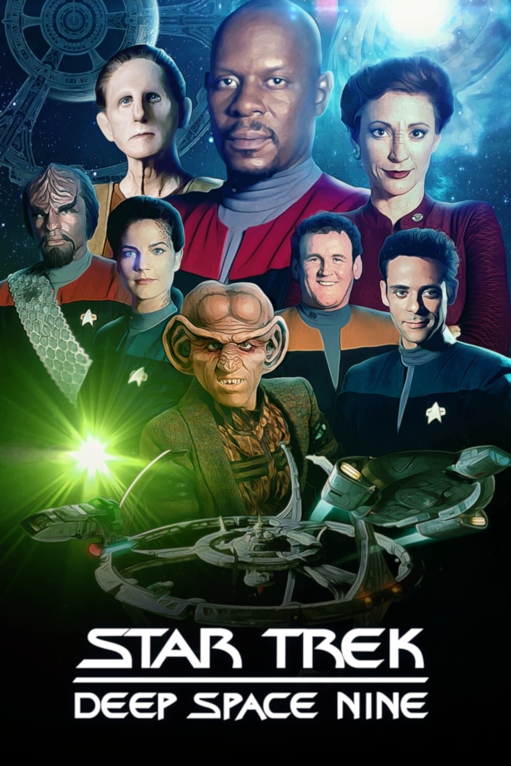 Star Trek: Deep Space Nine Dizi afişi