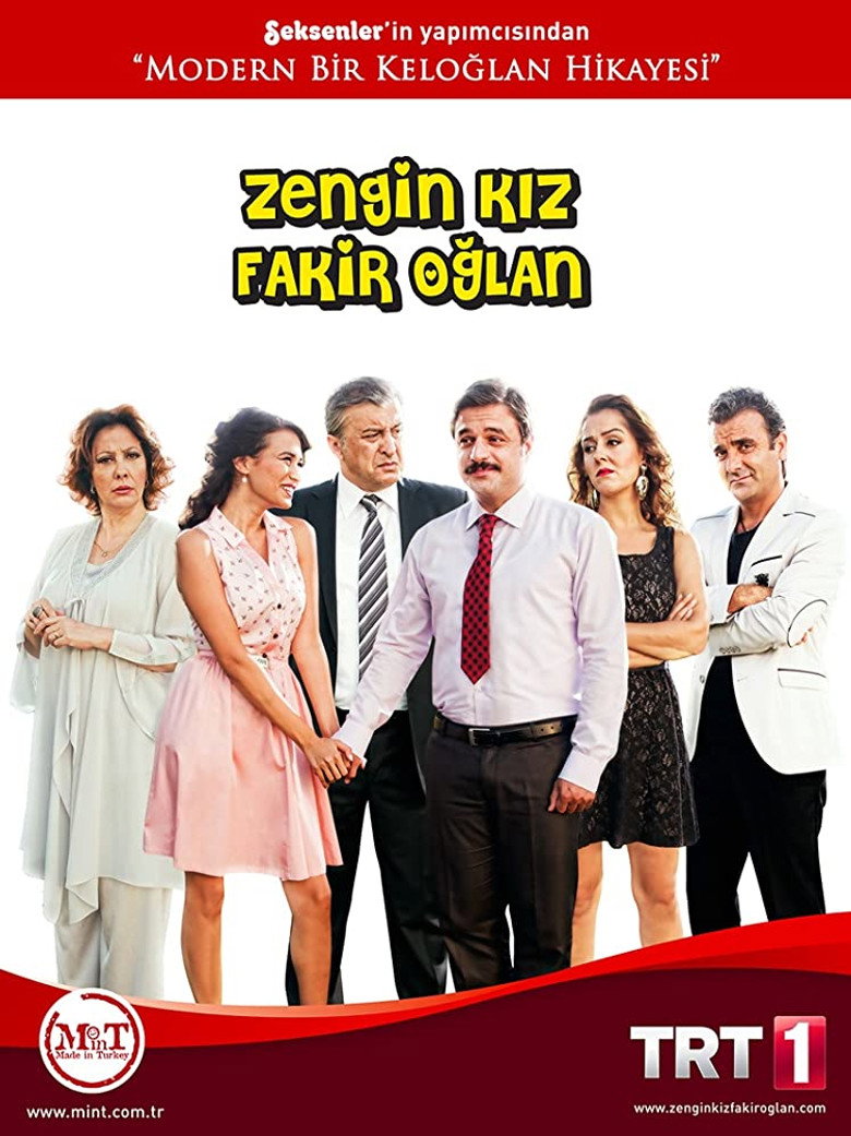 Zengin Kız Fakir Oğlan Dizi afişi