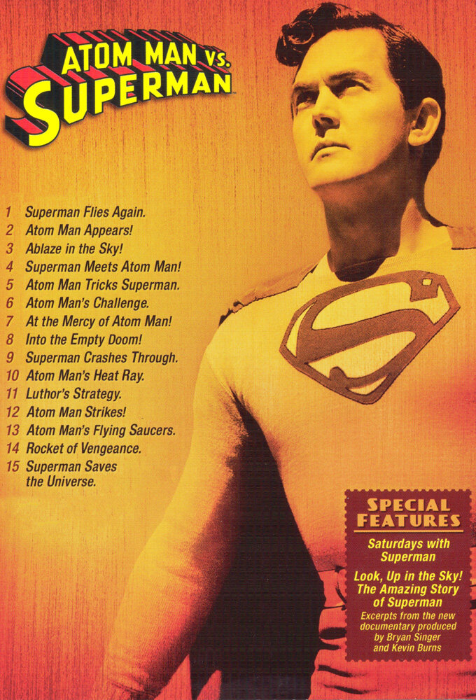 Atom Man vs. Superman Dizi afişi