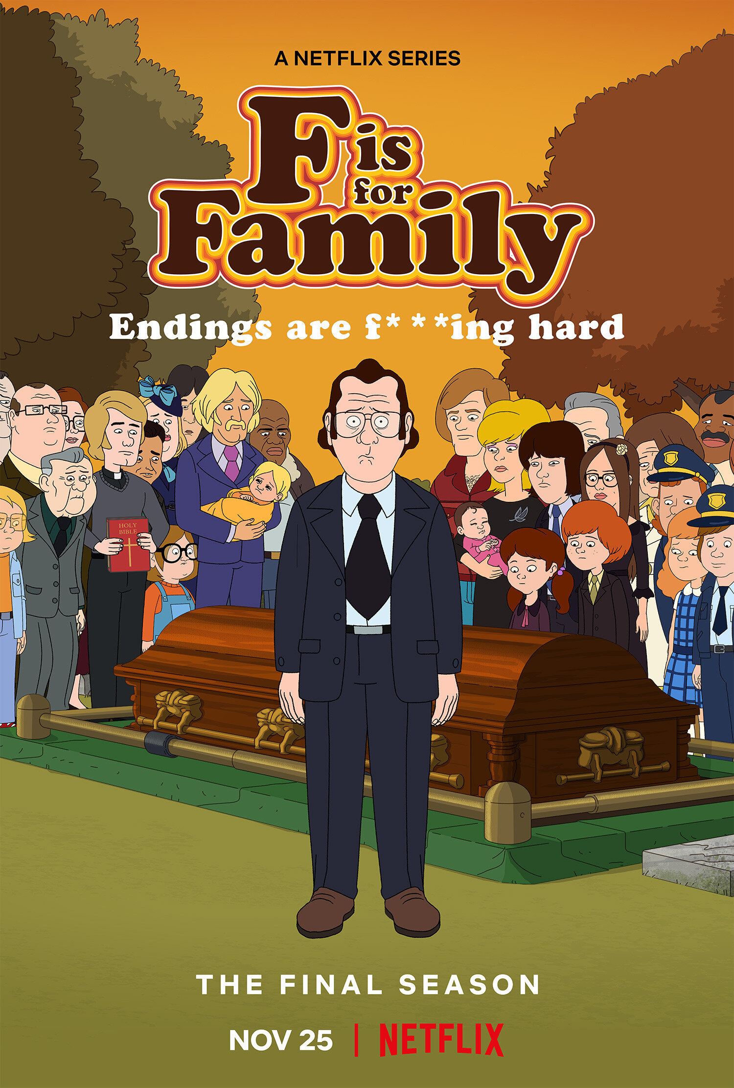 F is for Family Dizi afişi