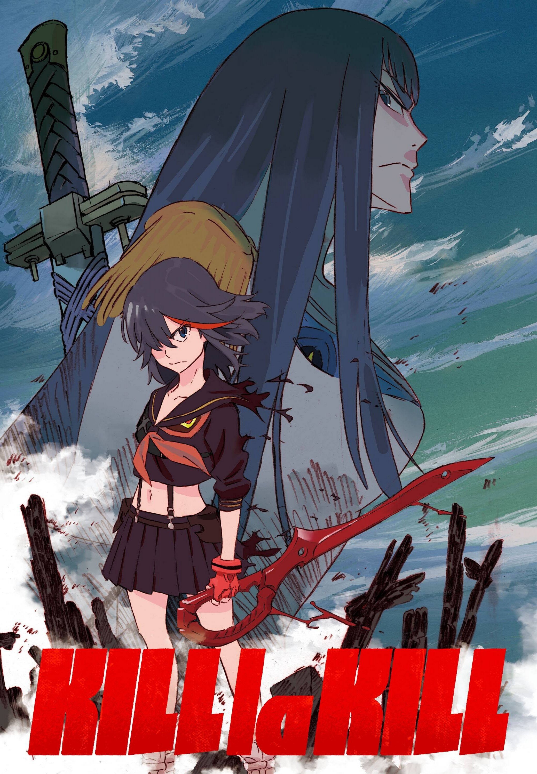 Kill la Kill Dizi afişi