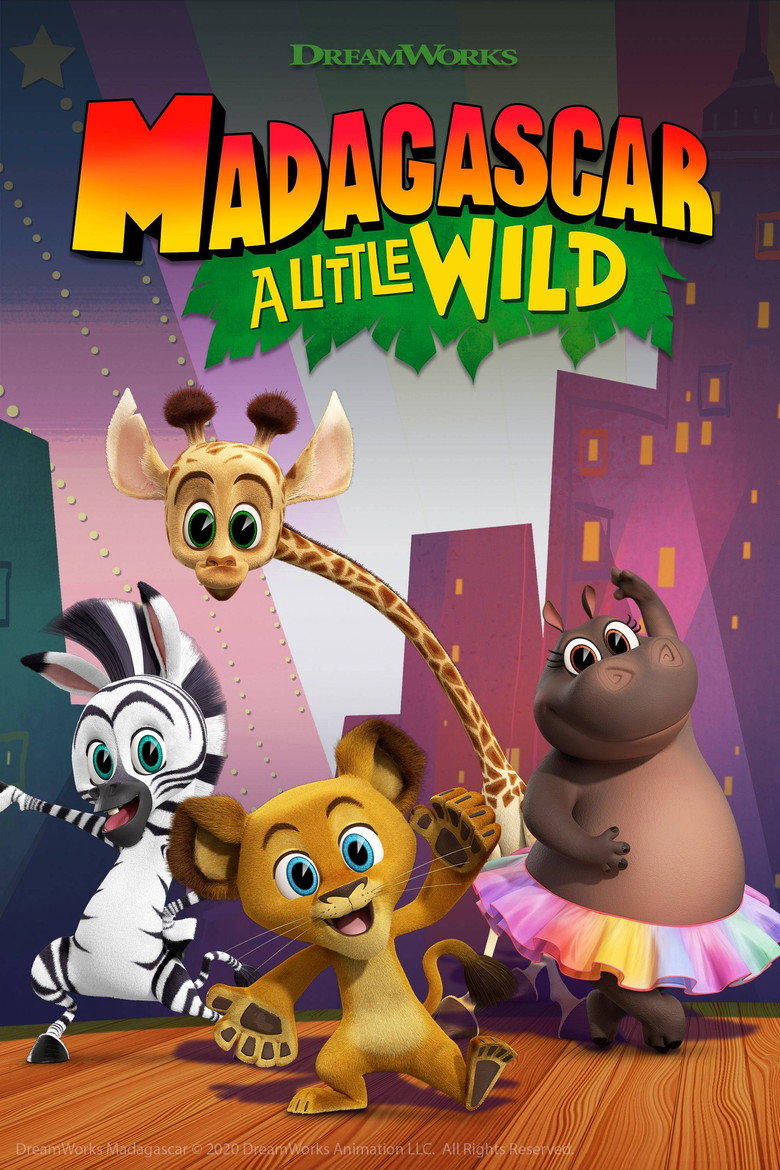 Madagascar: A Little Wild Dizi afişi