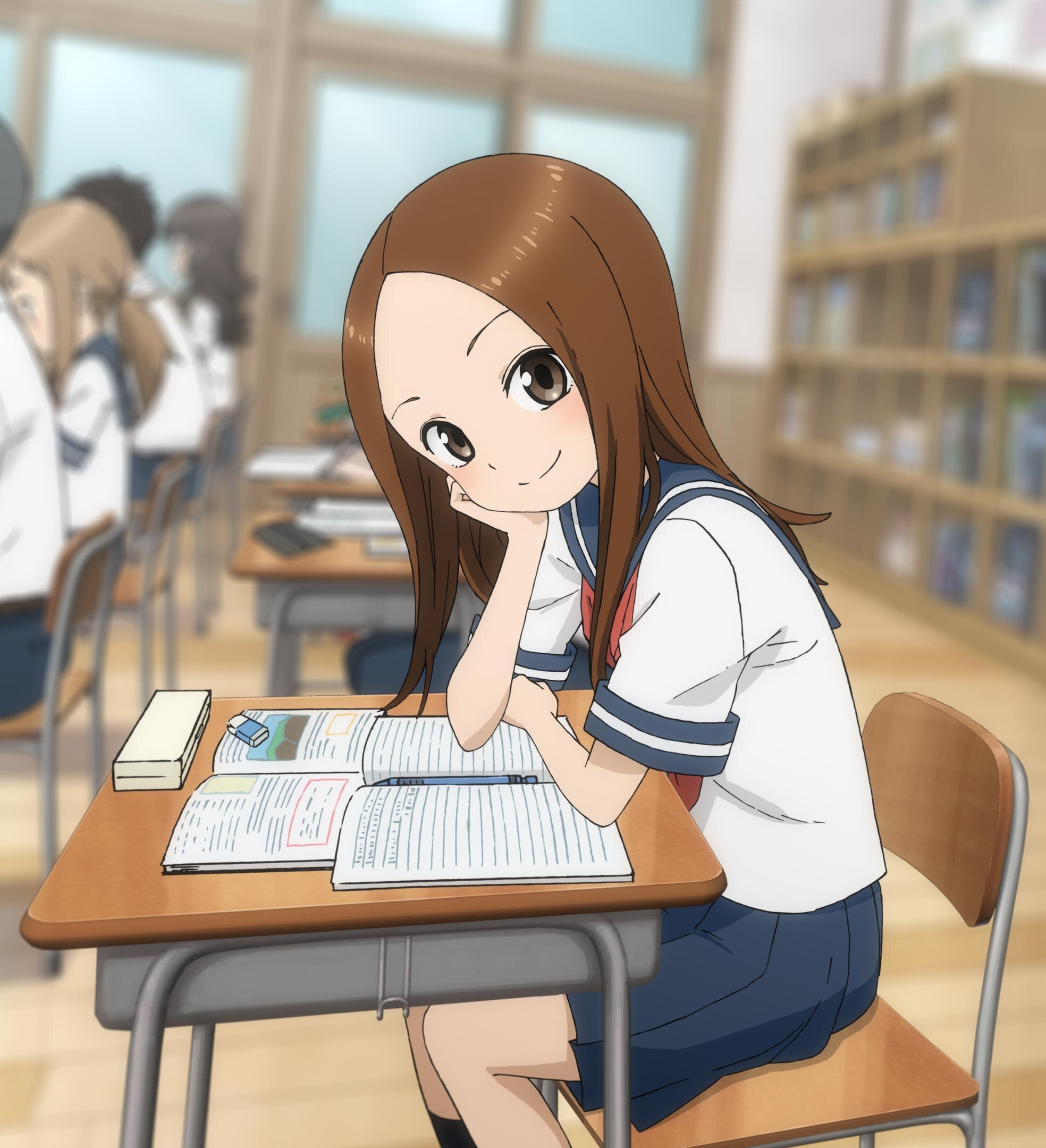 Karakai Jouzu no Takagi-san Dizi afişi