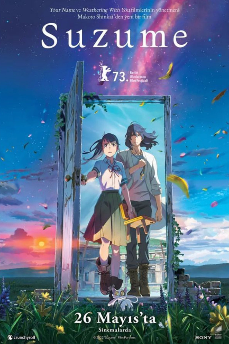 Suzume Film afişi