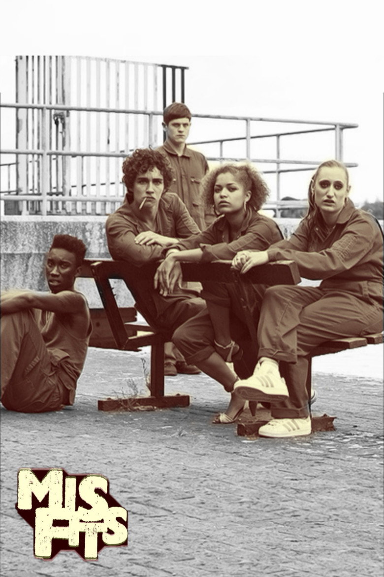 Misfits Dizi afişi