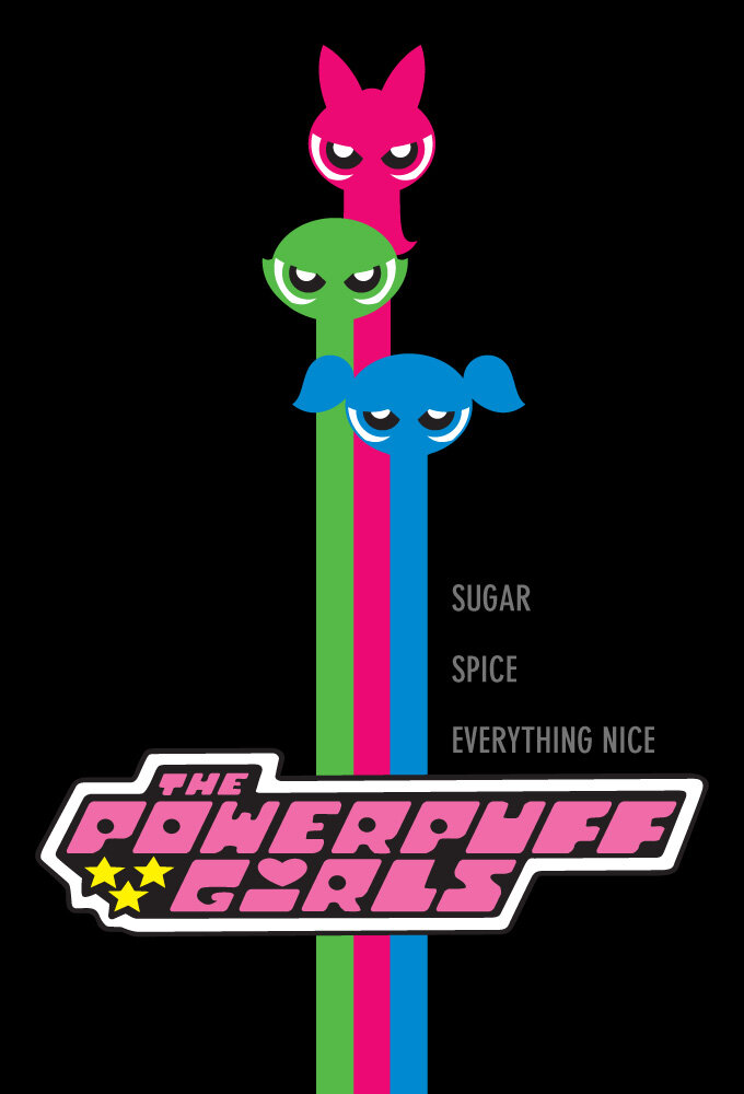 The Powerpuff Girls Dizi afişi