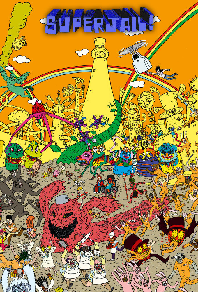 Superjail! Dizi afişi