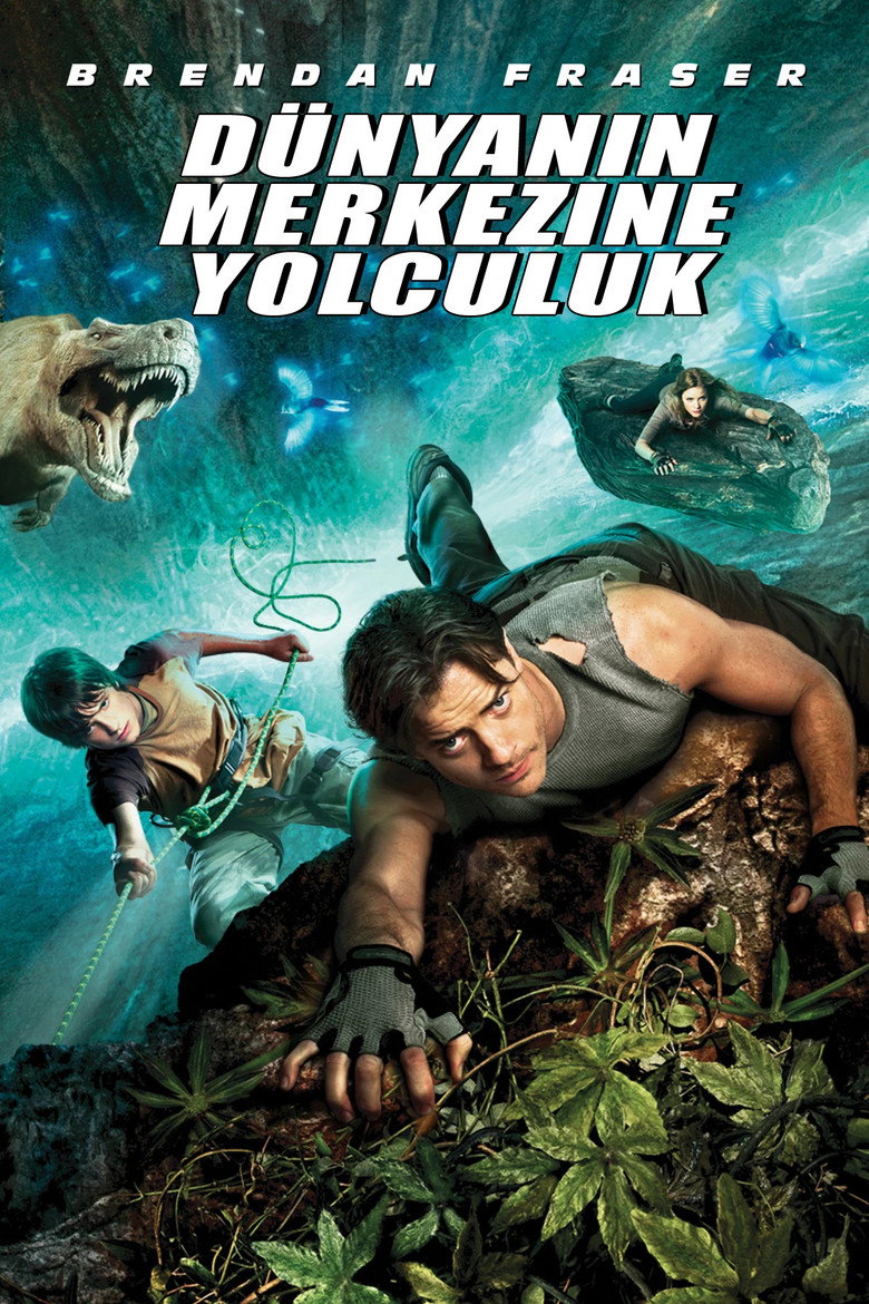 Dünyanın Merkezine Yolculuk Film afişi