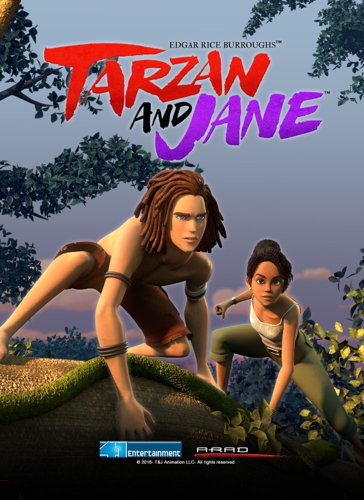 Edgar Rice Burrough's Tarzan and Jane Dizi afişi