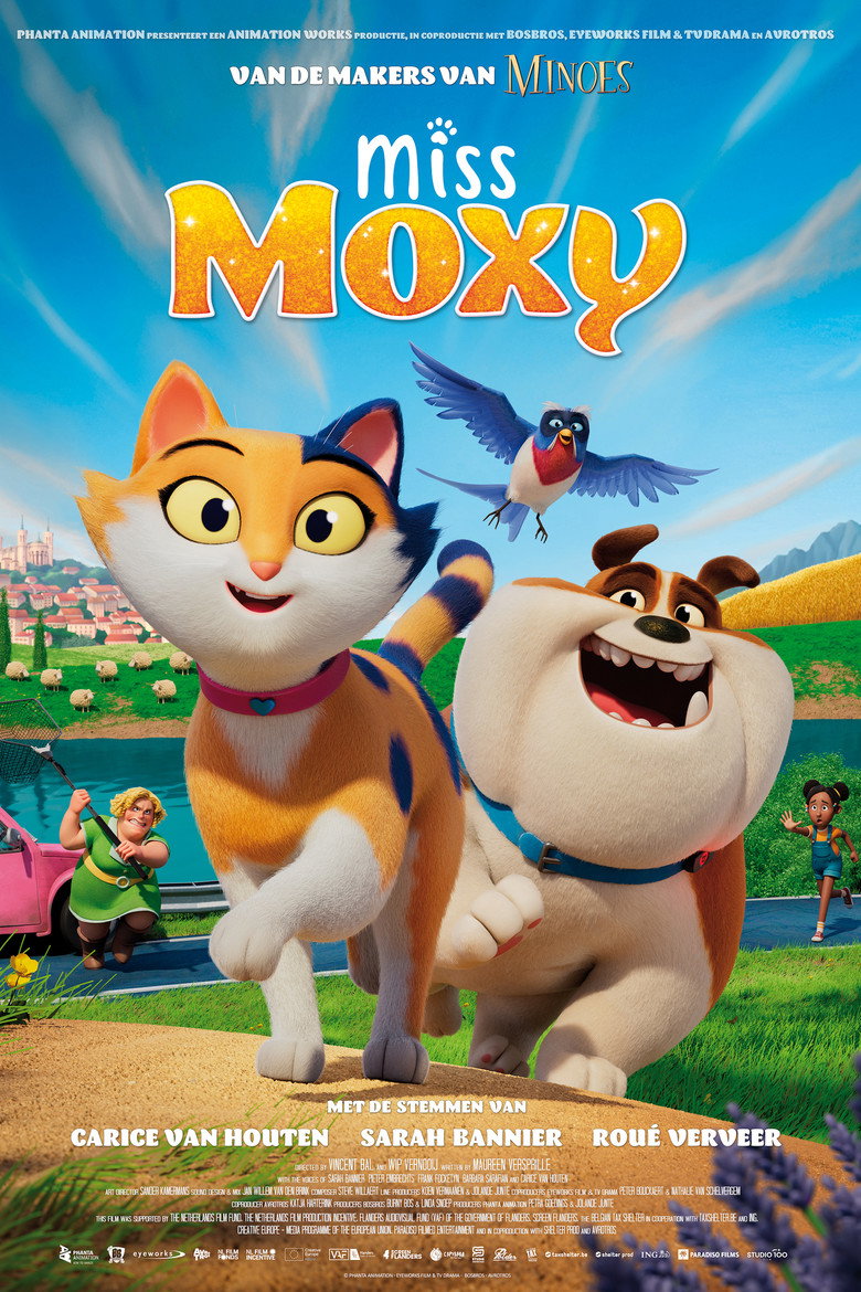 Cesur Kedi Moxy Film afişi