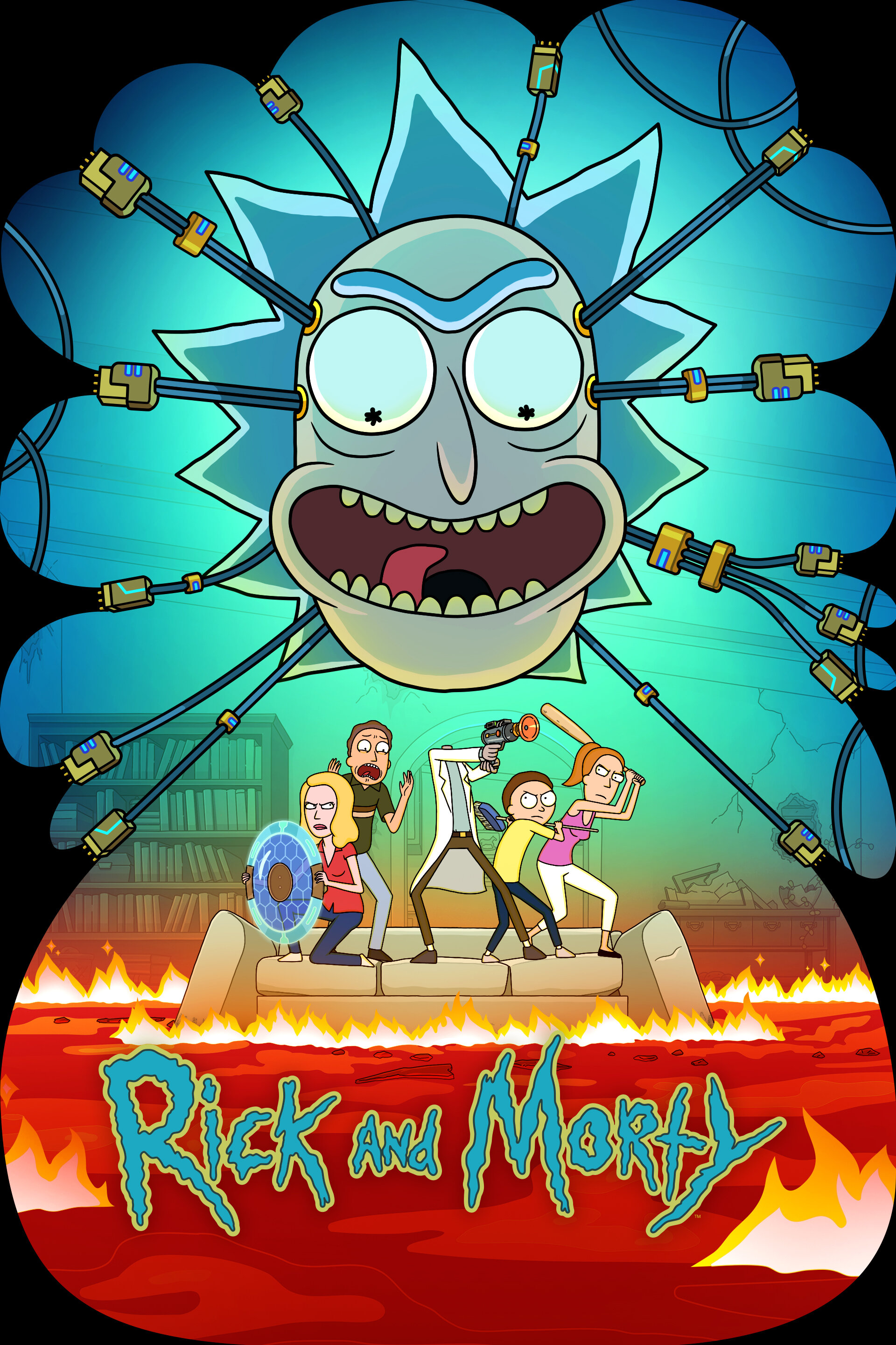 Rick and Morty Dizi afişi