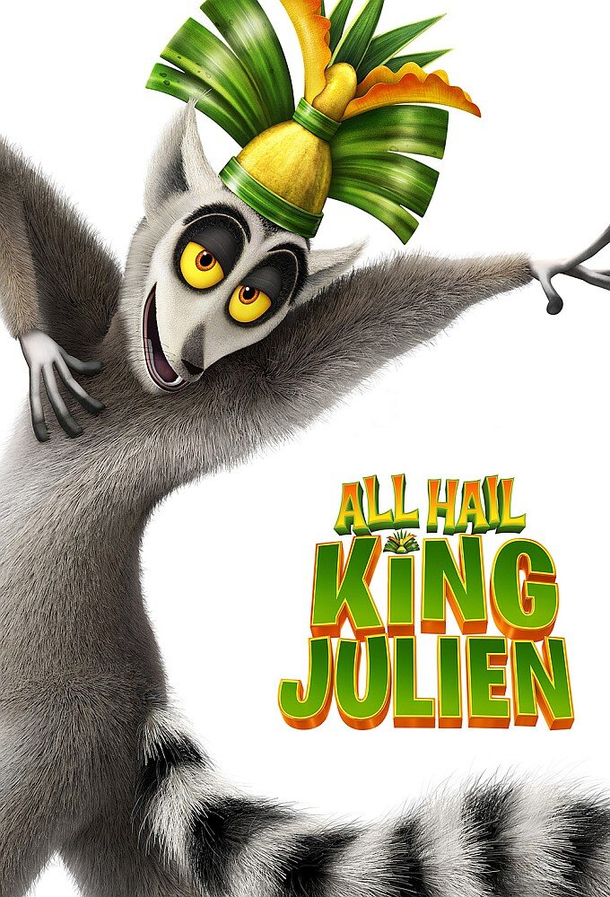 Çok Yaşa, Kral Julien Dizi afişi