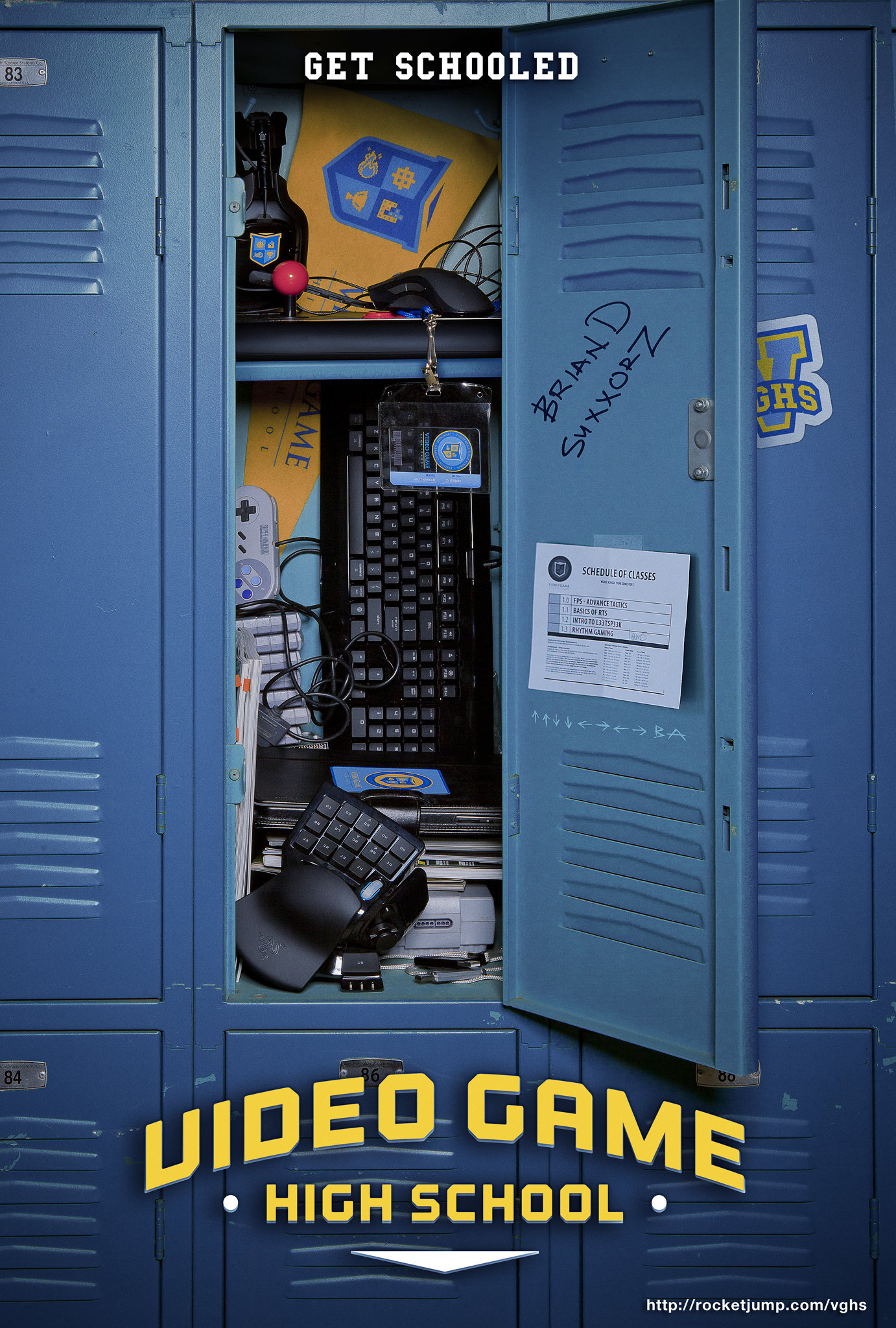 Video Game High School Dizi afişi