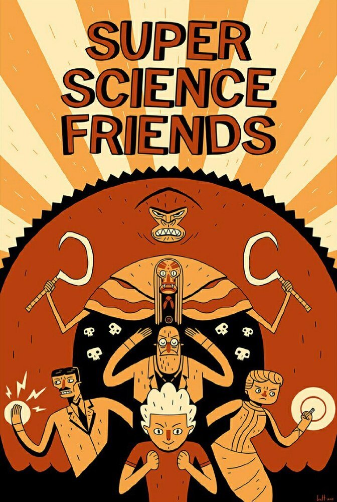 Super Science Friends Dizi afişi