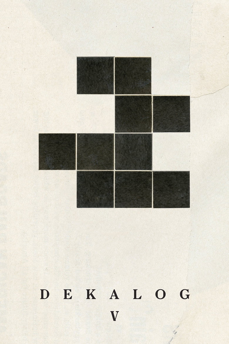 Dekalog, pięć Film afişi