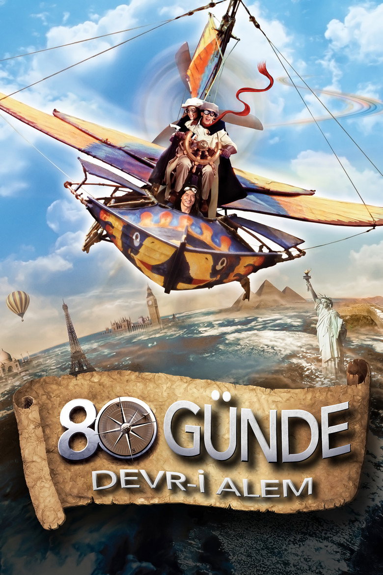 80 Günde Devr-i Alem Film afişi