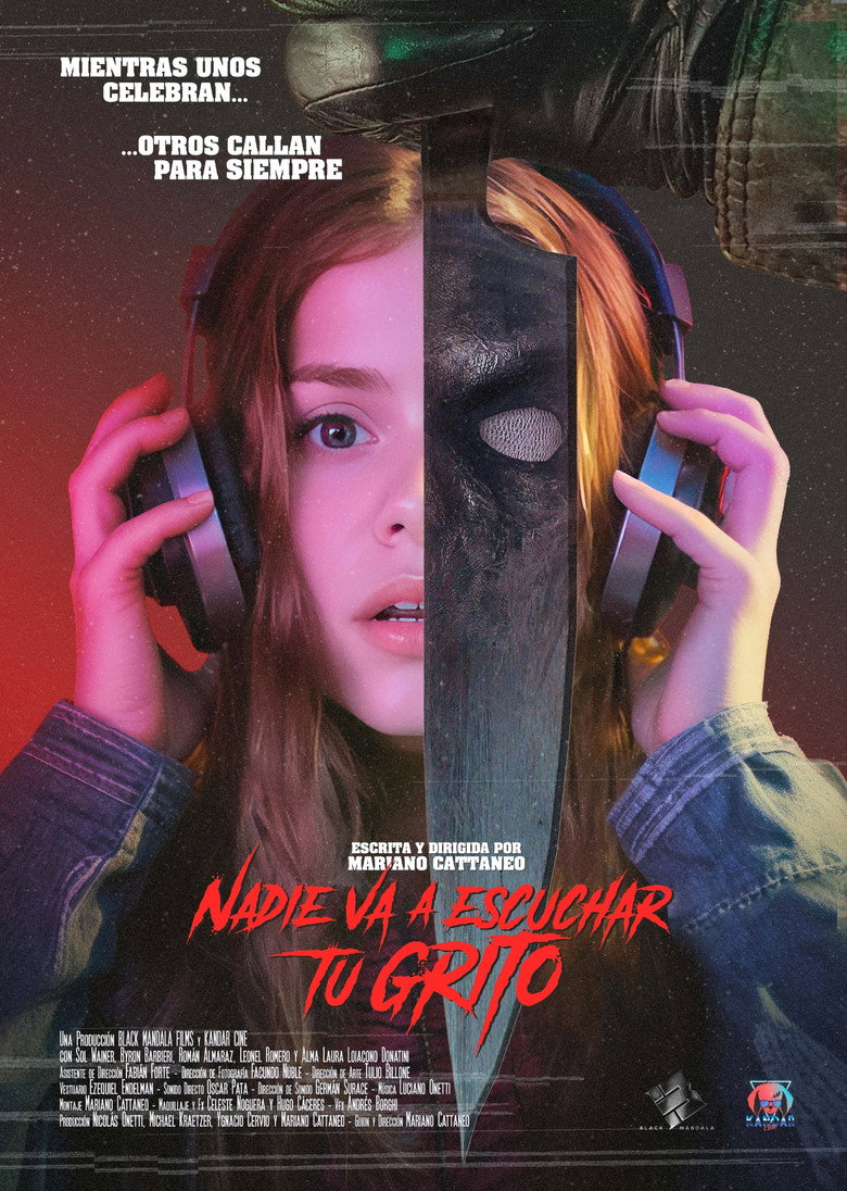Nadie va a escuchar tu grito Film afişi