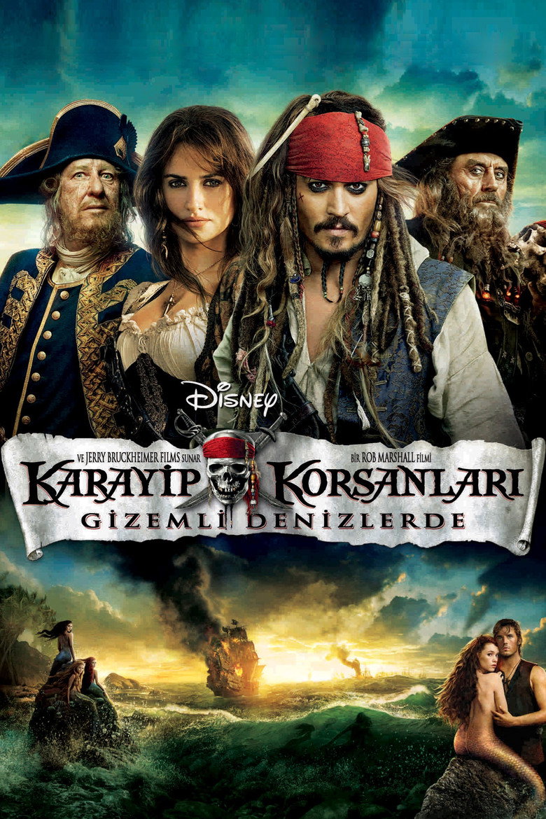 Karayip Korsanları: Gizemli Denizlerde Film afişi