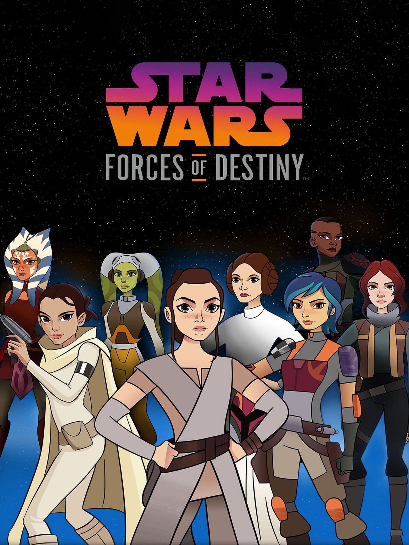Star Wars: Forces of Destiny Dizi afişi