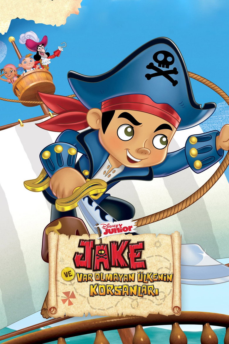 Jake ve Var Olmayan Ülkenin Korsanları Dizi afişi