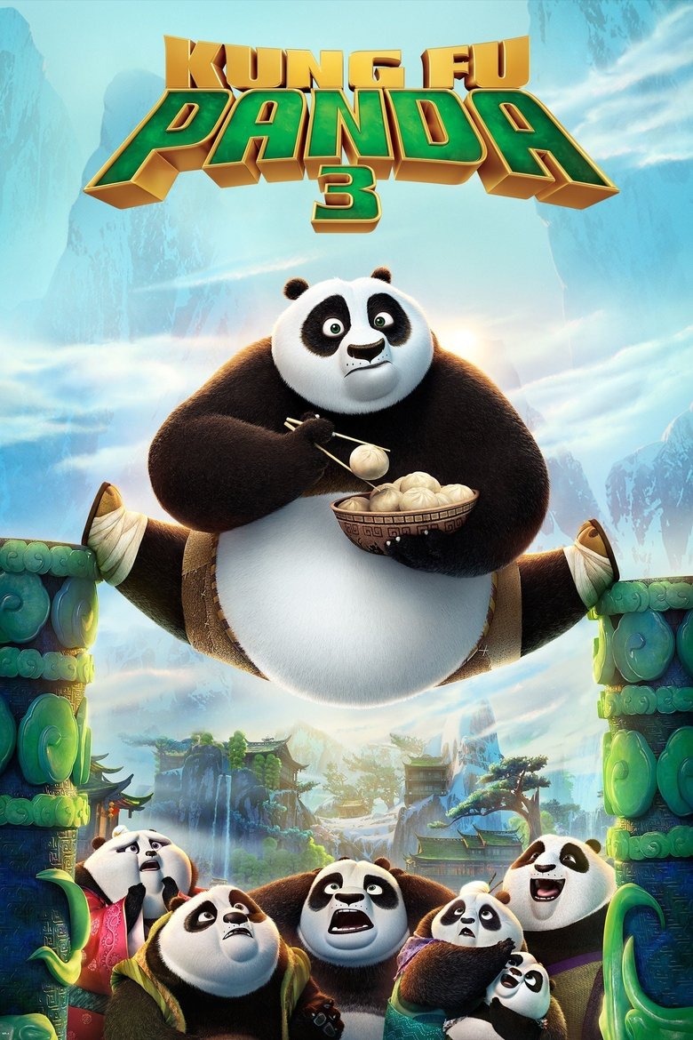 Kung Fu Panda 3 Film afişi