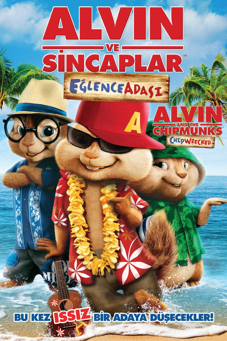 Alvin ve Sincaplar: Eğlence Adası Film afişi