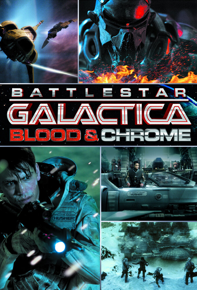 Battlestar Galactica: Blood & Chrome Dizi afişi