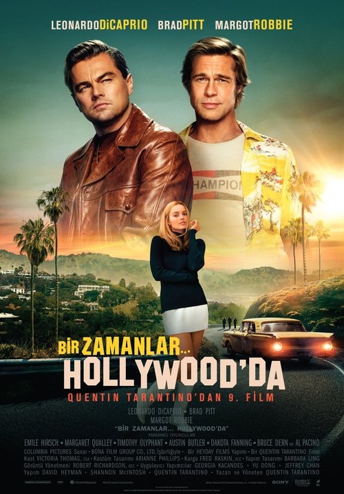 Bir Zamanlar… Hollywood'da Film afişi