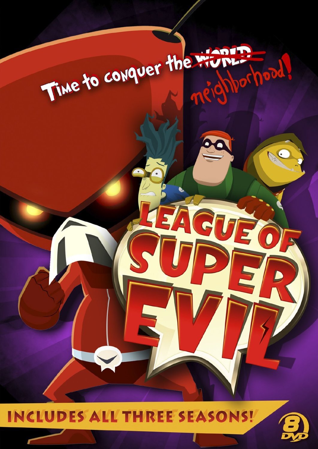 League of Super Evil Dizi afişi