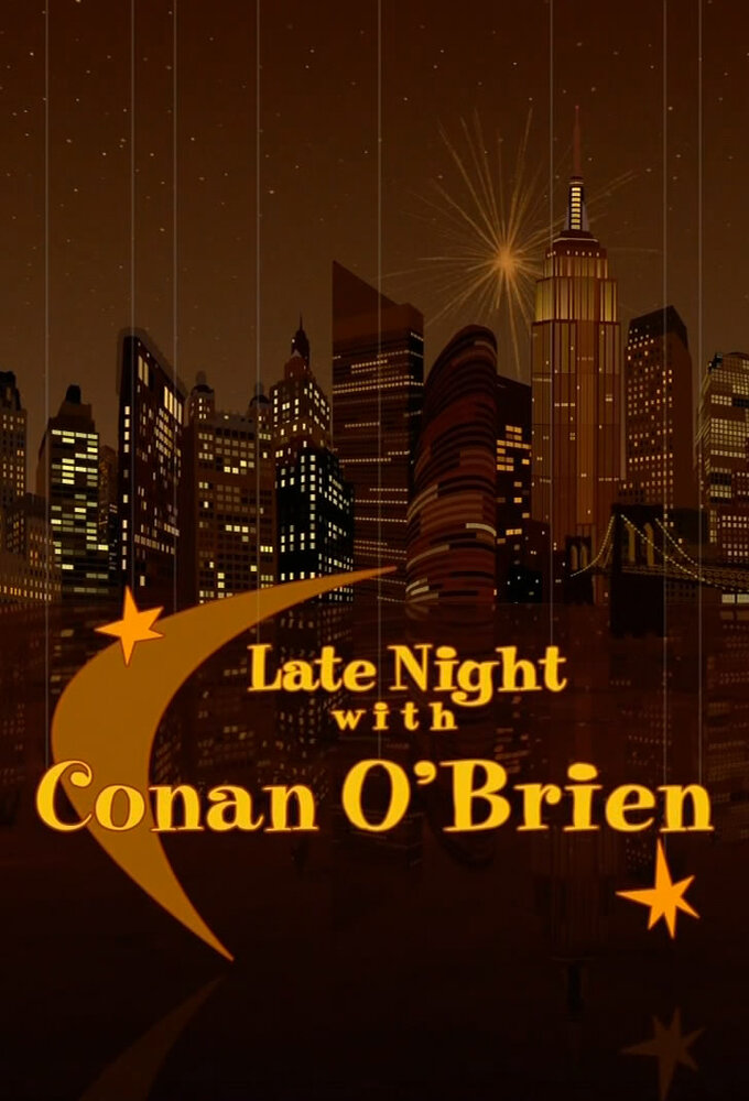 Late Night with Conan O'Brien Dizi afişi