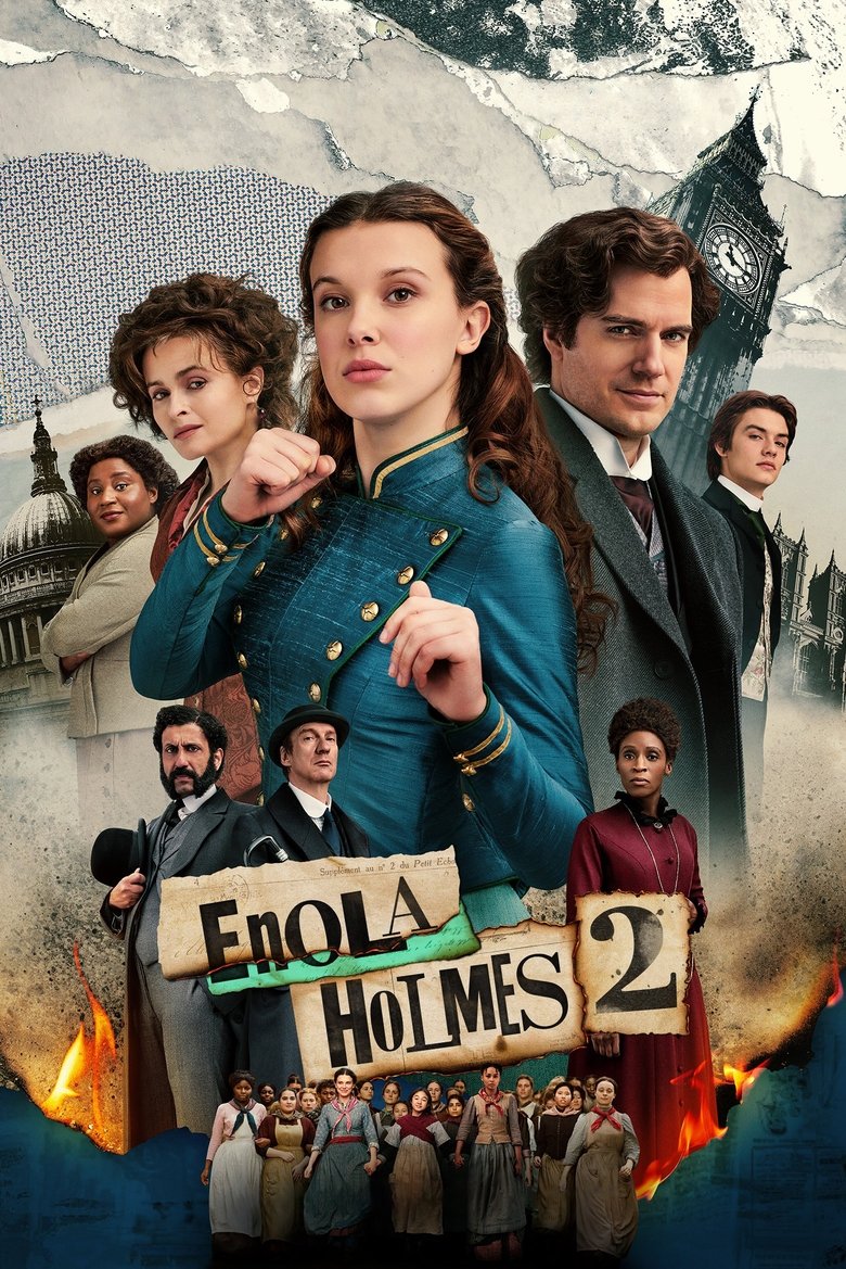 Enola Holmes 2 Film afişi