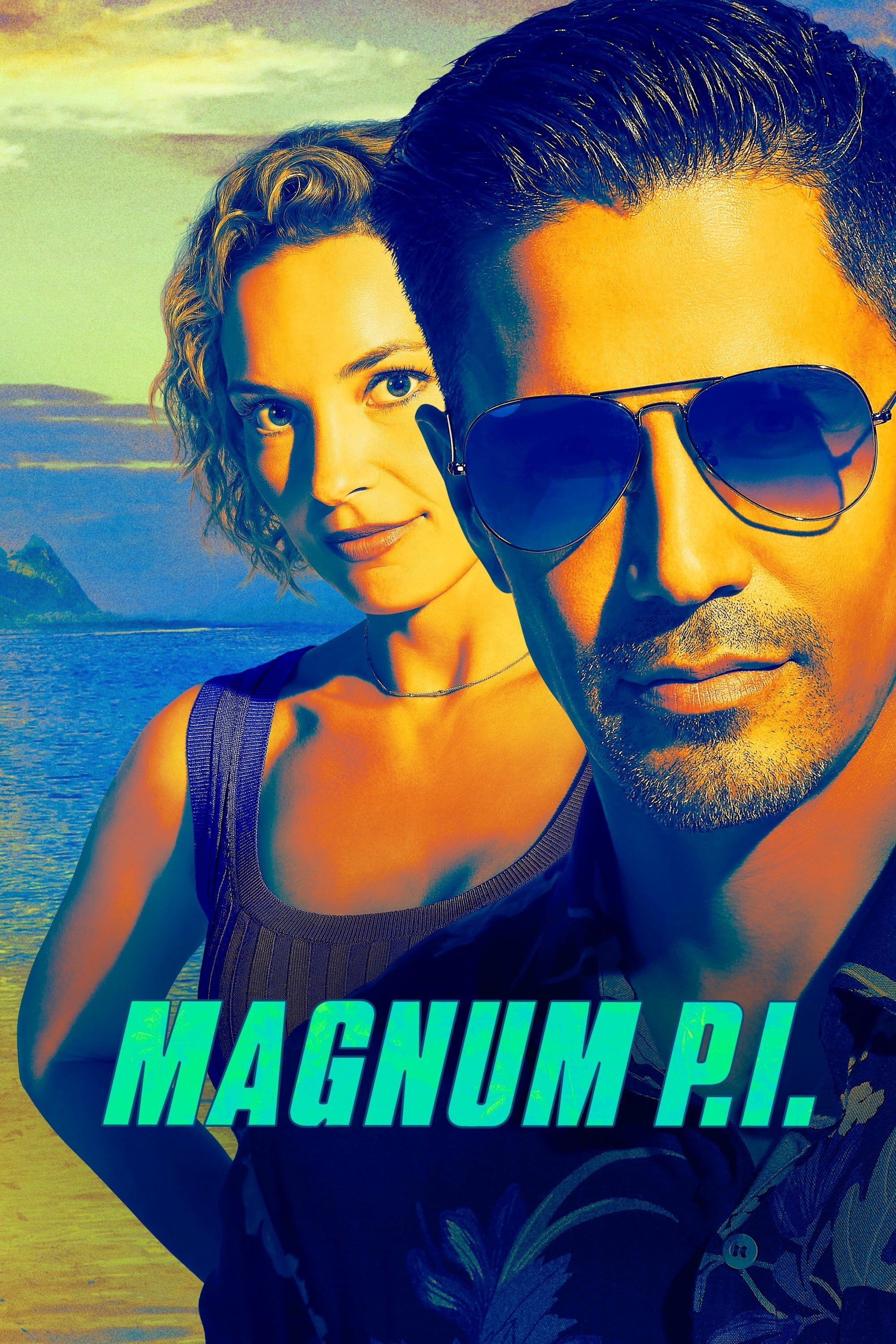 Magnum P.I. Dizi afişi